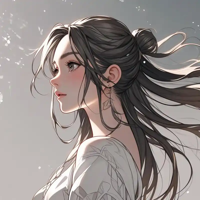 每一根头发丝都在散发魅力,很难让人不爱93,高级感满满,做头像超