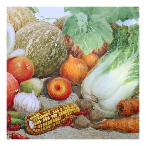 (朝鲜)功勋艺术家 俞成根《大丰收》万寿台创作社 大卫画廊