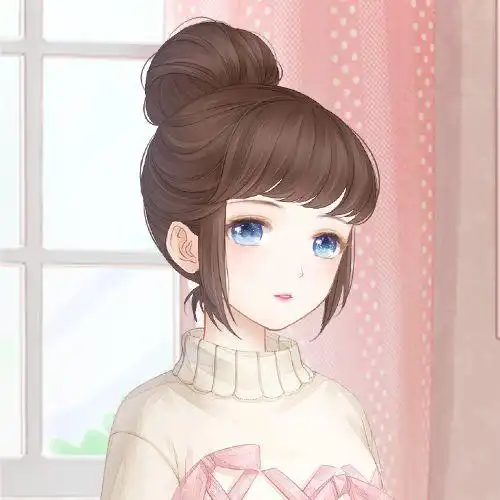 今日份可爱,丸子头发型分享!