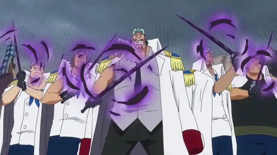 盘点海贼王武装色霸气等级划分最后的皇级足以做到天下无敌