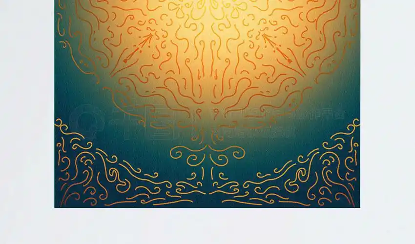 复古花纹端庄装饰地毯地垫壁纸图案