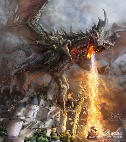 《国王与龙》11 死神的火焰