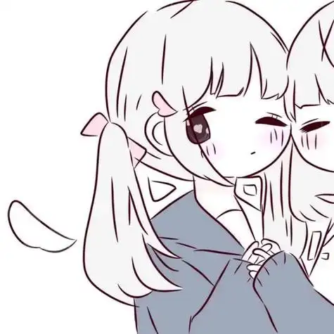 闺蜜头像简笔画创意图片 闺蜜头像图片大全 -【爱个性】