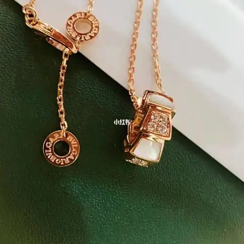 宝格丽蛇骨项链