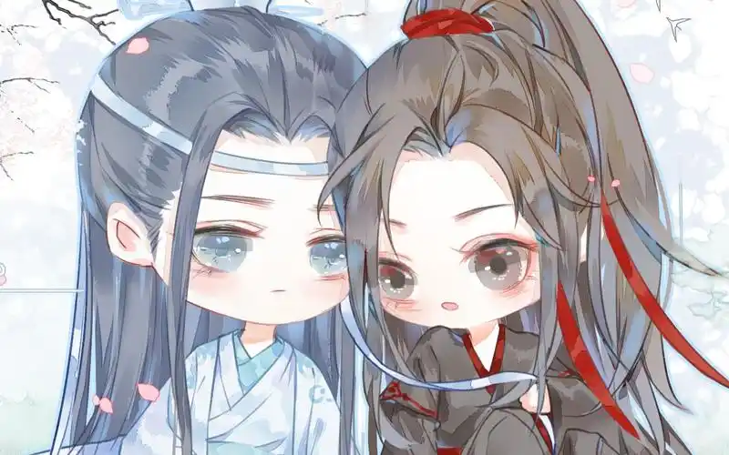 活动作品板绘忘羡q版