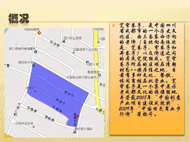 成都宽窄巷子ppt