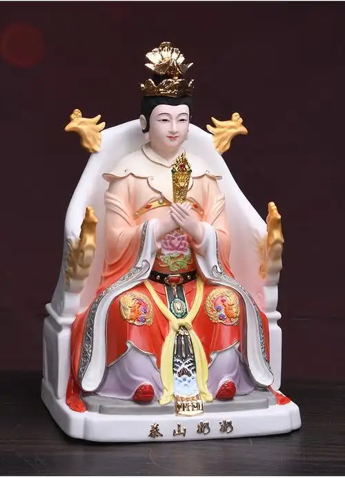 许师傅东岳泰山天仙玉女碧霞元君娘娘泰山奶奶天仙圣母女神坐像家用