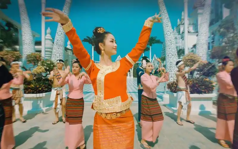 缅甸歌曲傣族歌舞,傣族舞蹈《缅甸情歌》