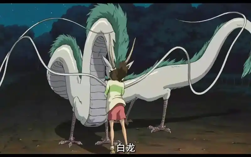 【千与千寻】白龙是宫崎骏另外一个非常帅的男主,神秘又善良.