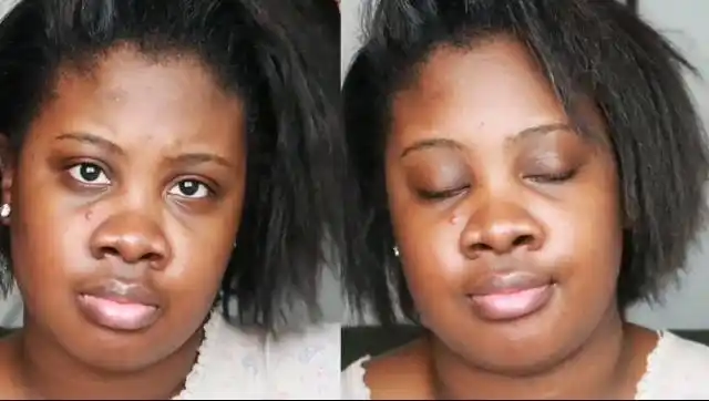 黑人女人丑得没眼看,化妆后变美女,我都怀疑我眼睛瞎了