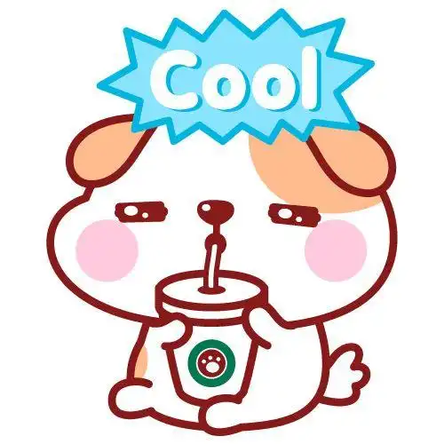 秋田君cool#秋田君# #头像# #狗# #表情# #卡通# #可爱# #治愈系