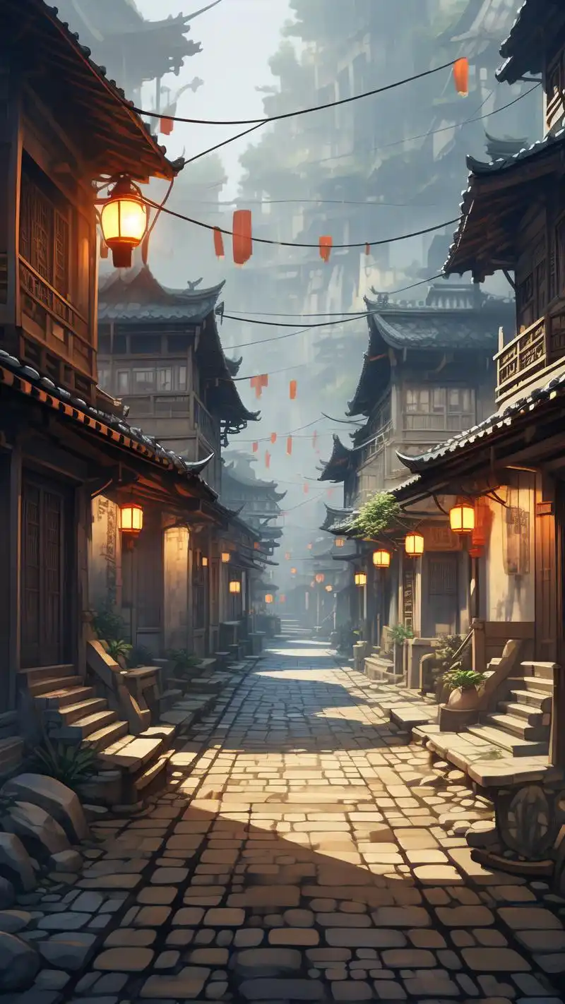 今天给大家带来一组超级炫酷的动漫风景聊天背景图,让你的聊天界面