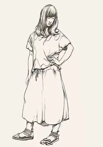 教程| 速写的另一种表现形式——线性速写