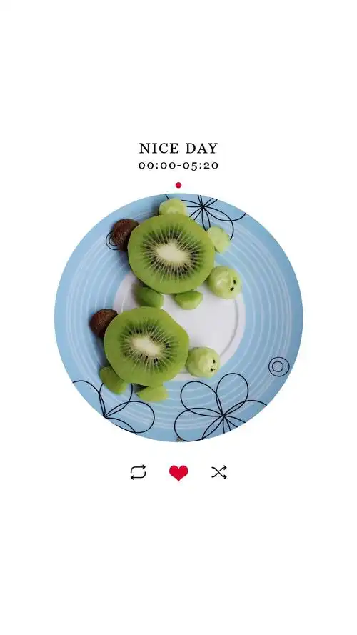 我用猕猴桃制作了小乌龟