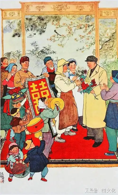 60年代的经典年画,一代人的回忆|宣传画|版画|程十发|刘文西|杨鹏