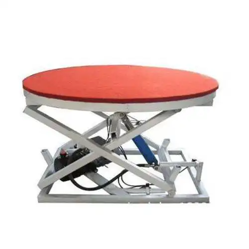 商品旋转台定制 汽车旋转台定制 强峰液压 工业旋转台