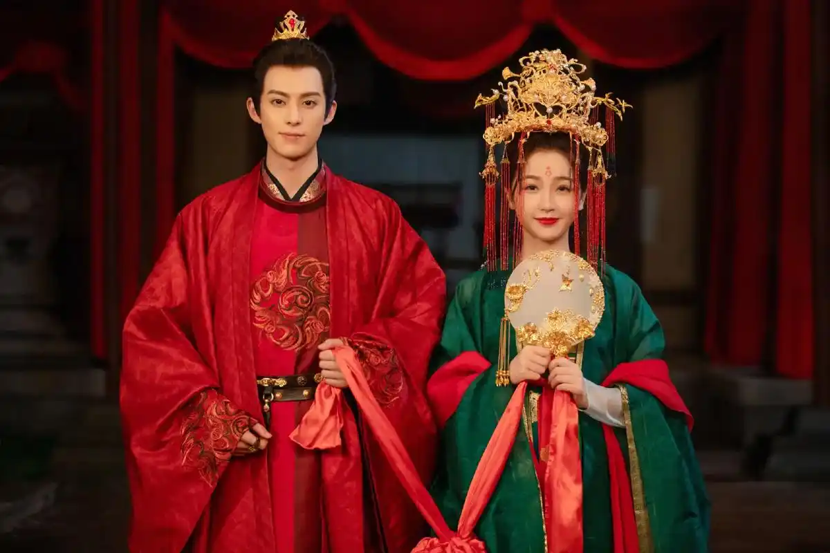 苍兰诀大婚剧照 #苍兰诀 #结婚模版 - 抖音