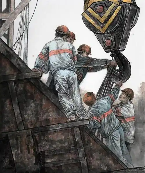 常俊 《温暖阳光》 中国画劳动人民最光荣致敬每一个为生活奋斗的你