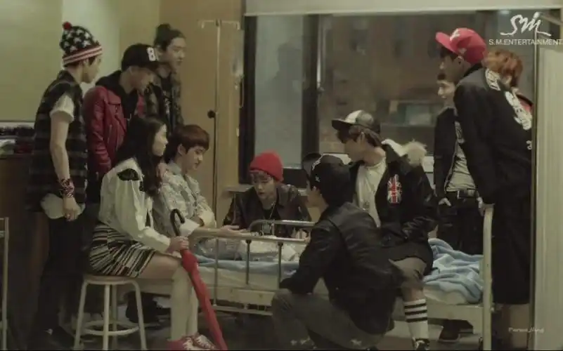 【exo】狼与美女(wolf) 咆哮(growl)剧情版mv【4k画质】