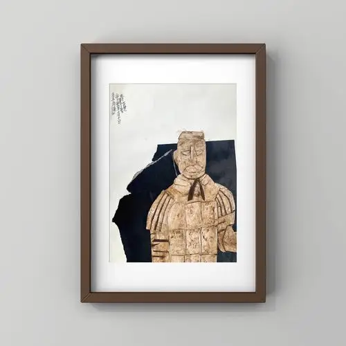 《兵马俑》 老师给我们看了秦兵马俑的视频,更直观的感受到博大