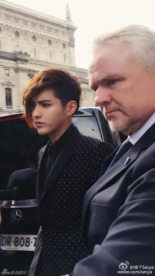 吴亦凡亮相巴黎时装周 (2/14)