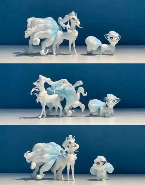 宝可梦冰九尾进化组