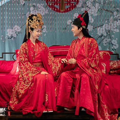 赘婿苏檀儿同款婚服古装汉朝汉服嫁衣中式婚礼民族服装