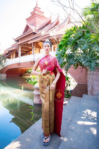 服饰傣王妃泰国传统傣族泼水节盛装泰式活动迎宾民族服装