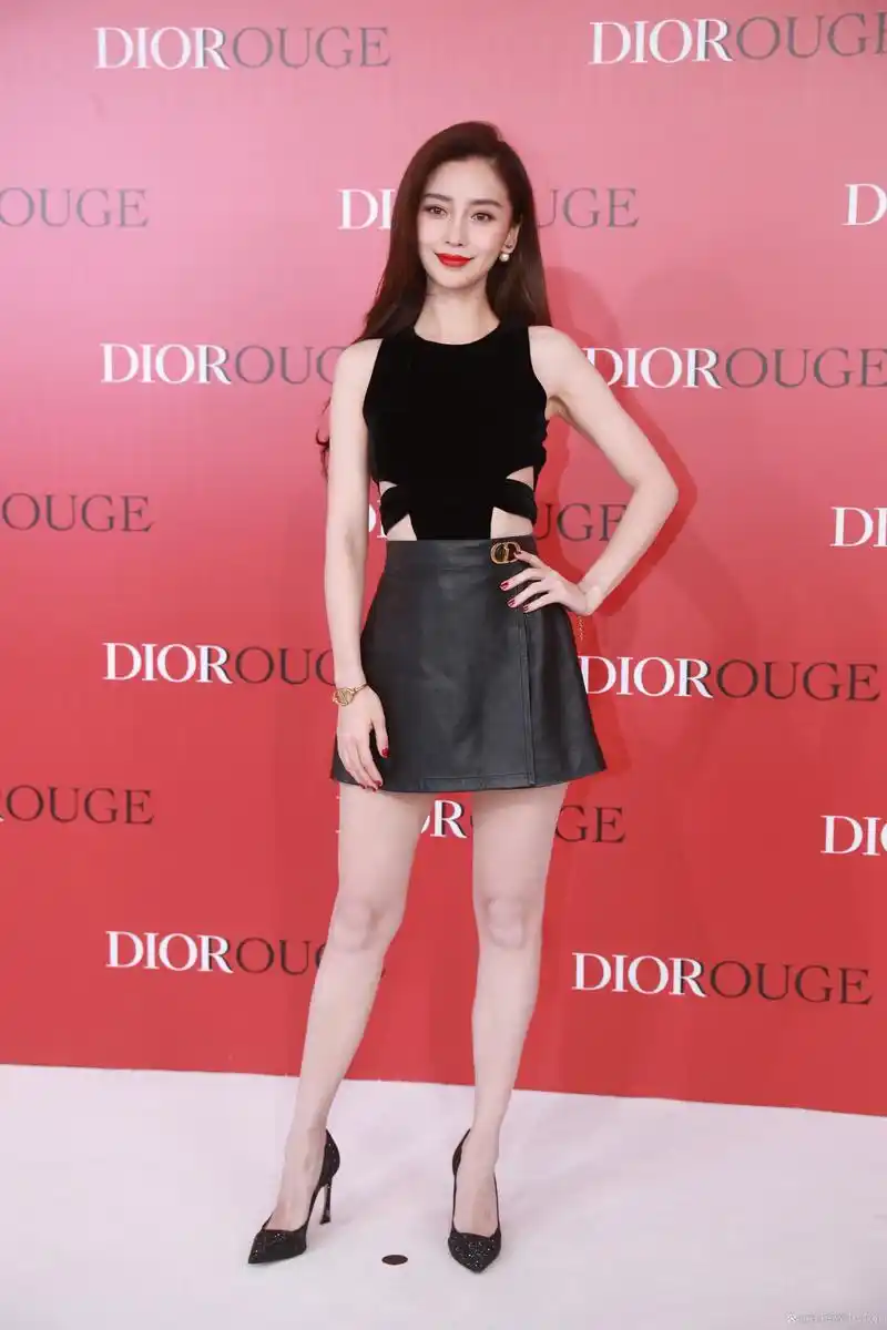 angelababy杨颖 angelababy杨颖dior出席活动现场