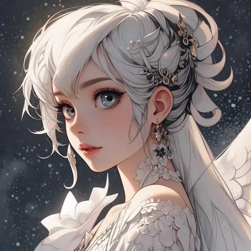 这组动漫女生头像也太仙气了吧,简直让人心动不已91.