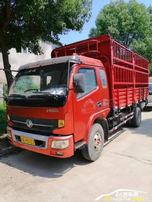 东风股份 凯普特 厢长4米8高栏车货车