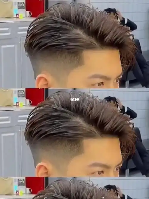 男生痞帅三七分清爽帅气有型适合夏天