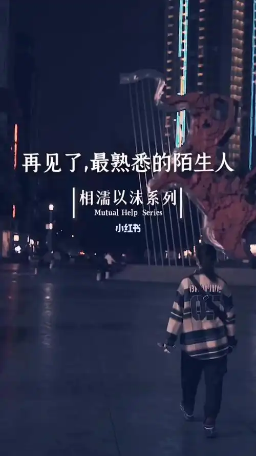 再见了最熟悉的陌生人