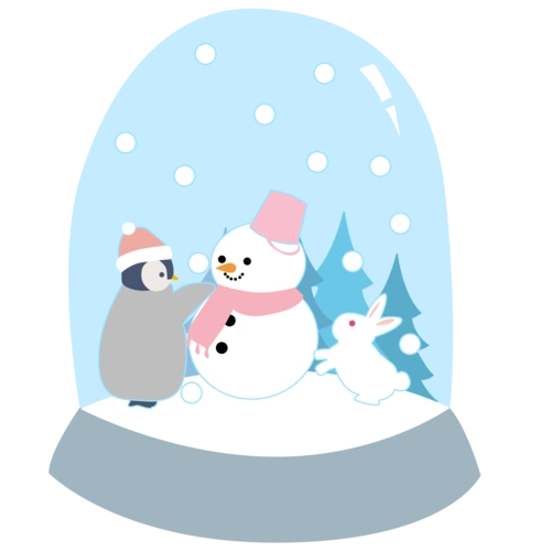 冬天企鹅图片大全