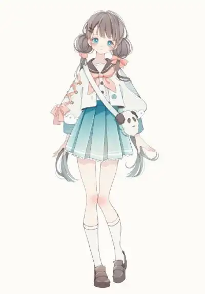 古装女生可爱全身