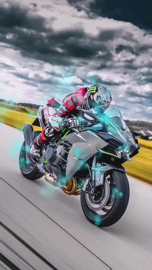 摩托车动态壁纸_高清竖屏视频下载-火萤壁纸