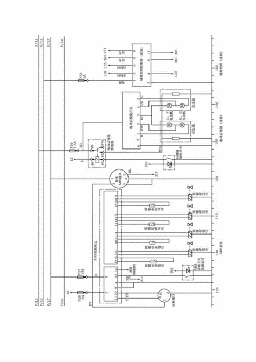 福田欧曼全车电路图.doc 8页