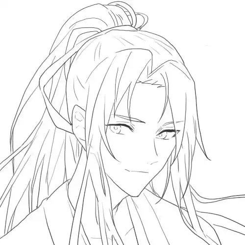 魏无羡简笔画步骤及画法