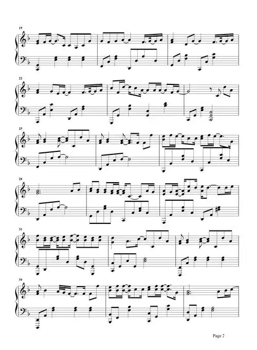 可乐钢琴谱 赵紫骅-可能你不快乐,可我要你快乐2