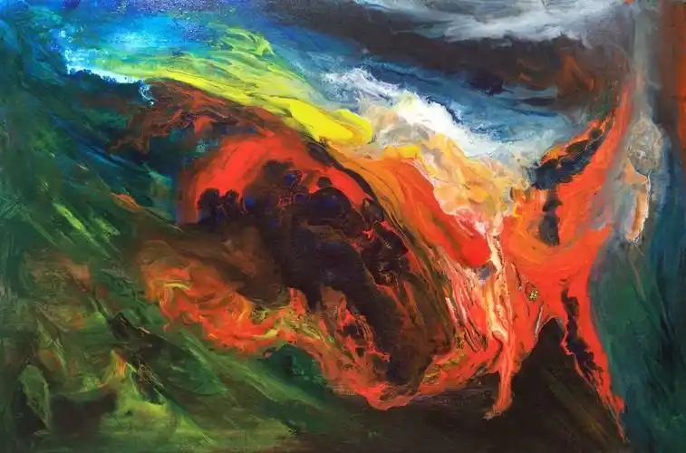 我的抽象画(意象)我的梦