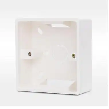 家用暗装暗盒接线底盒明装线盒地通用阻燃10只装开关