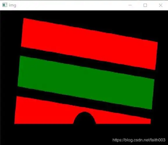 python-opencv实现红绿颜色识别