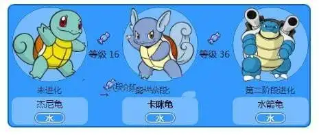 《pokemon go》卡咪龟属性图鉴