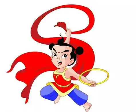 哪吒哪吒简笔画图片大全q版卡通 常见卡通人物简笔画教程精选哪吒简笔