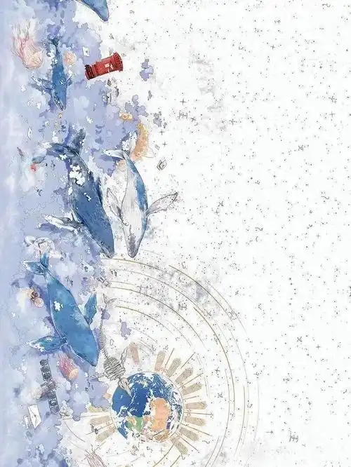 发现两张好看的图可当背景图手机壳定制