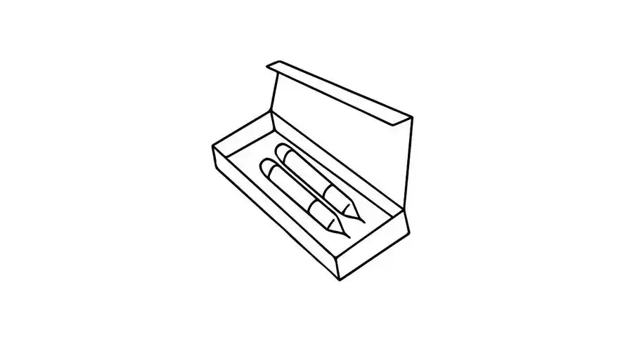 笔盒怎么画 - 简笔画 - 懂得