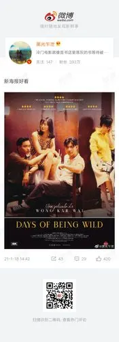 《阿飞正传》西班牙重映海报