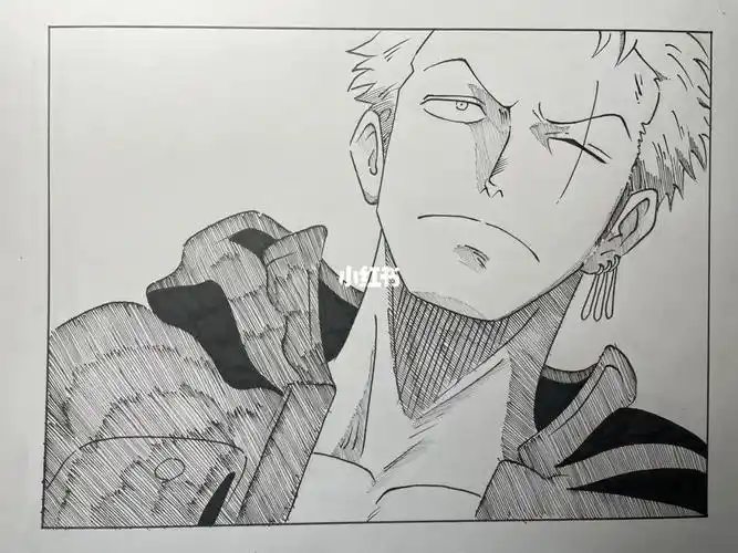 索隆  #海贼王  最近挺满意的一张.