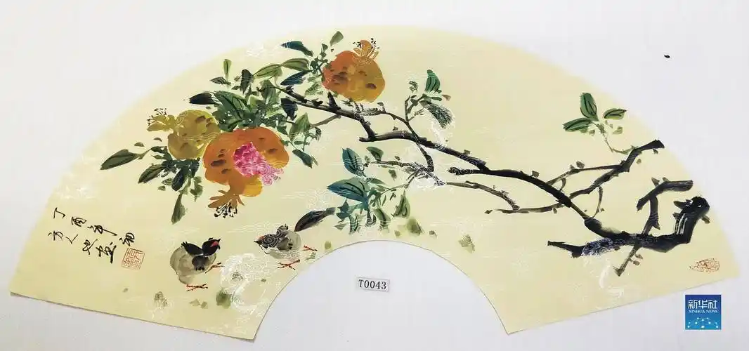 【艺术收藏】方人也国画扇面小品_作品_拍卖_花鸟