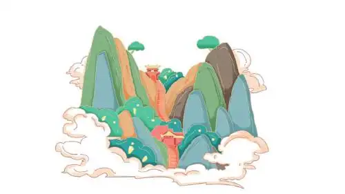 泰山怎么画 - 简笔画 - 懂得